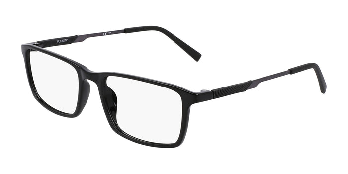 Flexon EP8021 Eyeglasses | Size 54 / Shiny Black