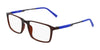 Flexon EP8021 Eyeglasses | Size 54 / Shiny Crystal Brown