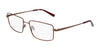 Flexon H6069 Eyeglasses | Size 57 / Matte Coffee