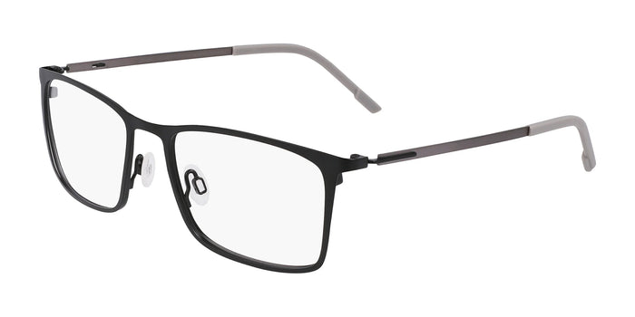 Flexon E1144 Eyeglasses | Size 54 / Matte Black / Gunmetal