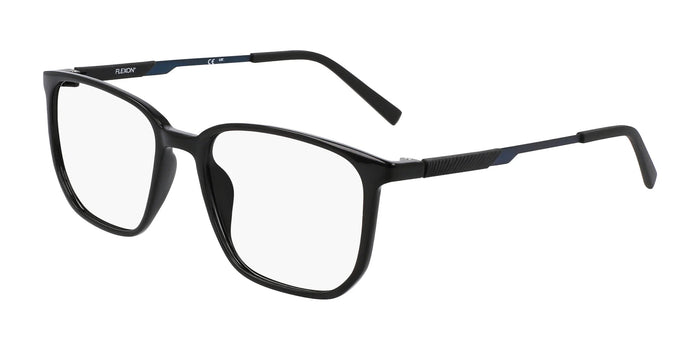 Flexon EP8022 Eyeglasses | Size 53 / Shiny Black