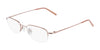 Flexon 607 Eyeglasses / Camel Blush / Size 49