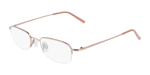 Flexon 607 Eyeglasses / Black Chrome / Size 49