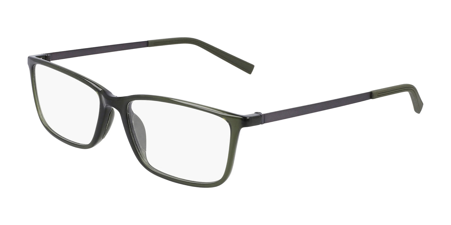Flexon EP8014 Eyeglasses Shiny Olive