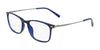 Flexon EP8016 Eyeglasses | Size 52 / Navy Crystal