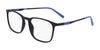 Flexon EP8017 Eyeglasses | Size 54 / Matte Black