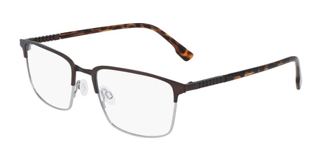 Flexon E1128 Eyeglasses Matte Dark Oak