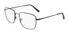 Flexon H6064 Eyeglasses / Matte Black / Size 53