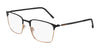 Flexon E1140 Eyeglasses | Size 54 / Matte Black/Copper
