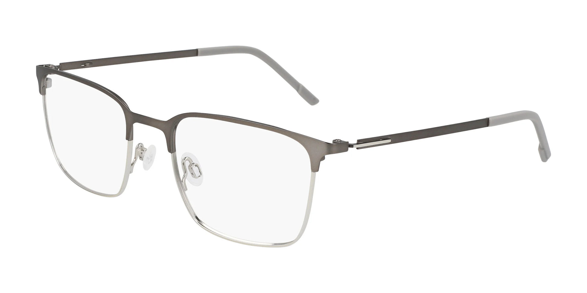 Flexon E1140 Eyeglasses Matte Gunmetal / Silver