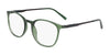 Flexon EP8020 Eyeglasses | Size 51 / Shiny Crystal Green