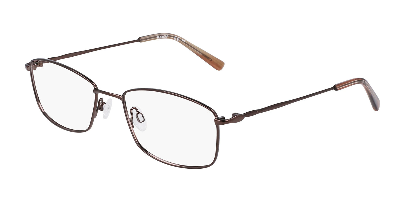 Flexon W3040 Eyeglasses Shiny Brown