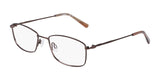 Flexon W3040 Eyeglasses Shiny Brown