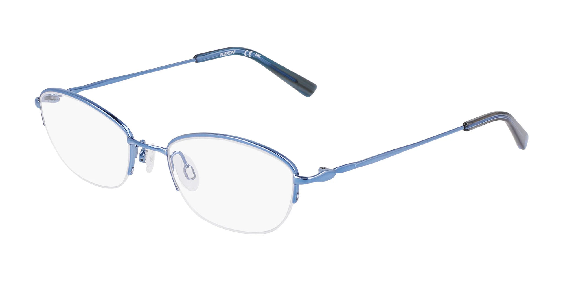 Flexon W3041 Eyeglasses Shiny Slate Blue