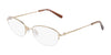 Flexon W3041 Eyeglasses / Shiny Gold / Size 49