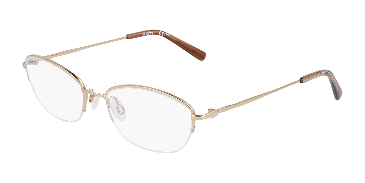 Flexon W3041 Eyeglasses Shiny Gold