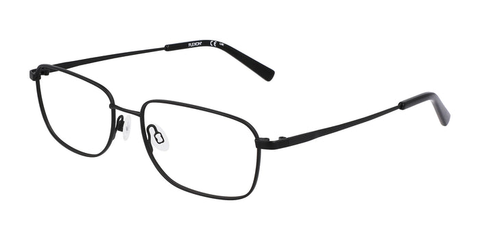 Flexon H6068 Eyeglasses / Matte Black / Size 53