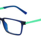Navy Crystal/Green