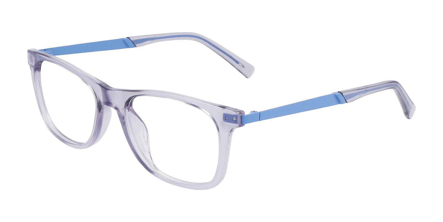 Flexon J4019 Eyeglasses Grey Crystal / Purple