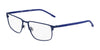 Flexon E1145 Eyeglasses | Size 55 / Satin Navy/Navy