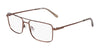 Flexon H6071 Eyeglasses / Coffee / Size 53
