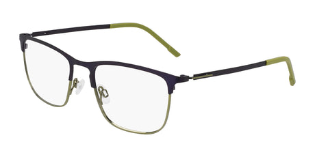 Flexon E1148 Eyeglasses Matte Navy / Olive