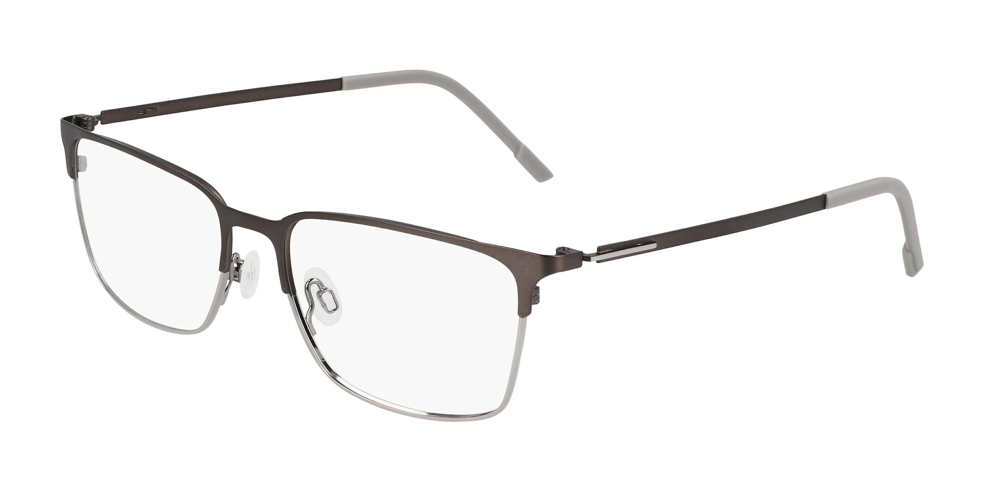 Flexon E1147 Eyeglasses Matte Gunmetal / Silver