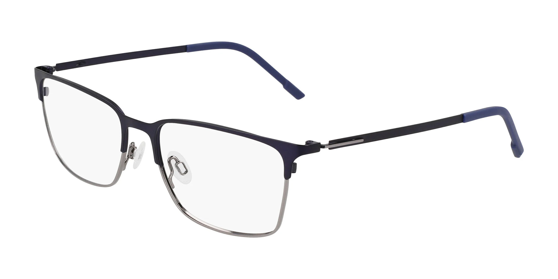 Flexon E1147 Eyeglasses Matte Navy / Gunmetal