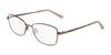 Flexon W3044 Eyeglasses / Satin Coffee / Size 52