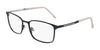 Flexon E1149 Eyeglasses | Size 56 / Matte Marine/Grey
