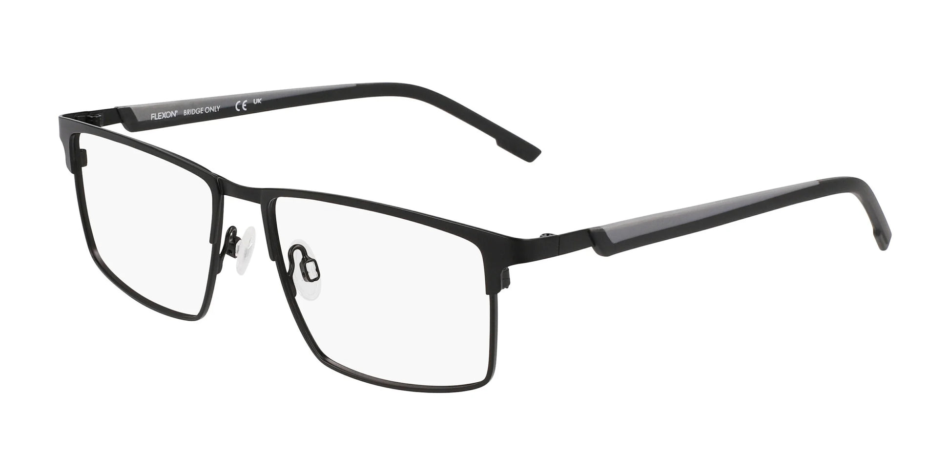 Flexon E1153 Eyeglasses Satin Black / Grey