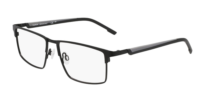 Flexon E1153 Eyeglasses | Size 53 / Satin Black / Grey