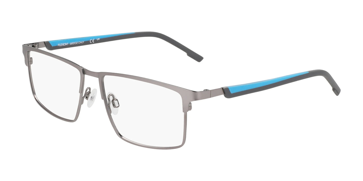 Flexon E1153 Eyeglasses Satin Gun / Cerulean