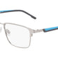 Satin Silver/Cerulean