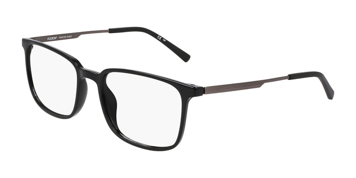 Flexon EP8024 Eyeglasses | Size 55 / Black / Black