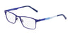 Flexon J4022 Eyeglasses / Matte Blue / Size 49