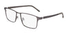 Flexon FLX1007MAG-SET Eyeglasses | Size 57 / Matte Gunmetal