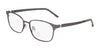 Flexon FLX1008MAG-SET Eyeglasses | Size 56 / Matte Gunmetal