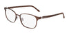 Flexon FLX1008MAG-SET Eyeglasses | Size 56 / Matte Coffee