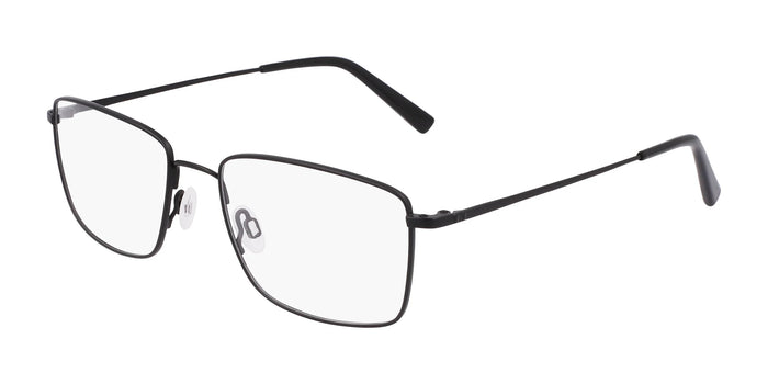 Flexon H6081 Eyeglasses / Matte Black / Size 55
