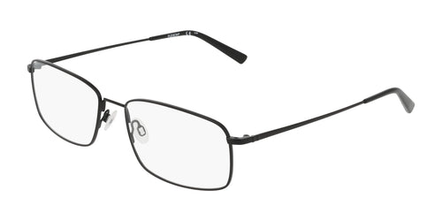 Flexon H6080 Eyeglasses / Matte Black / Size 56