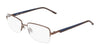 Flexon H6084 Eyeglasses / Matte Coffee / Size 54