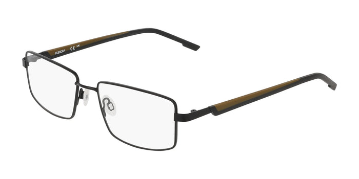 Flexon H6085 Eyeglasses / Matte Black / Size 52