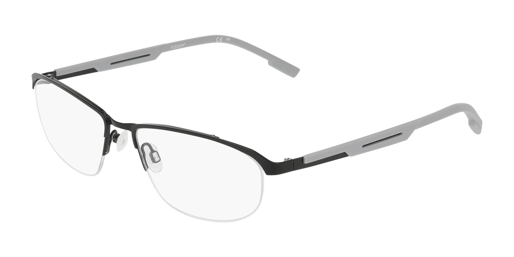 Flexon E1158 Eyeglasses Satin Black