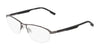 Flexon E1158 Eyeglasses | Size 57 / Satin Gunmetal