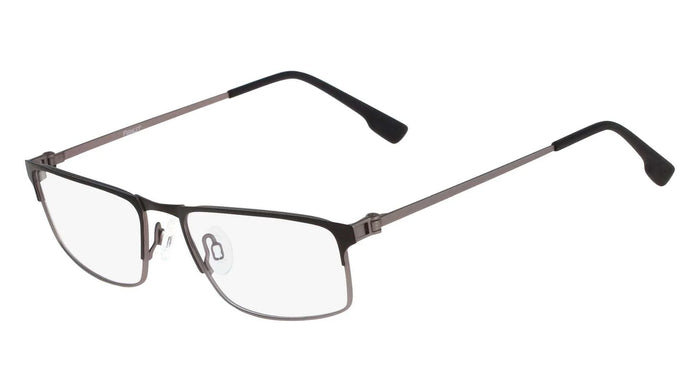 Flexon E1075 Eyeglasses / Black Gunmetal / Size 53