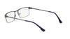 Flexon E1075 Eyeglasses / Black Gunmetal / Size 53