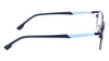 Flexon E1126 Eyeglasses / Matte Gunmetal / Size 52