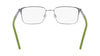 Flexon E1126 Eyeglasses / Matte Gunmetal / Size 52