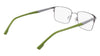 Flexon E1126 Eyeglasses / Matte Gunmetal / Size 52